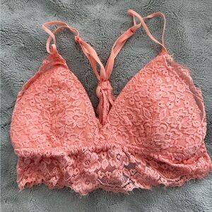 Aerie Pink Lace Bralette